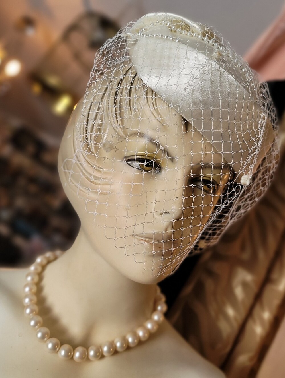 Veiled Bridal Fascinator